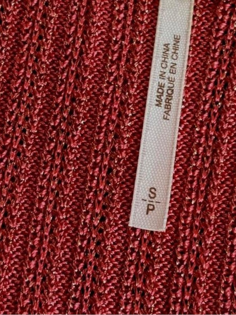 Free People Rust Ribbed Button-Front Tank Top - Picture 3 of 4